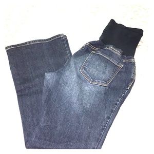 Indigo Blue Maternity Jeans Excellent Condition